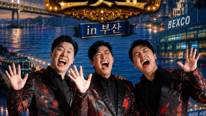 「笑えるトロットショー」、9月5日に釜山公演開催決定