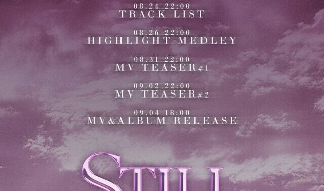 ASC2NTが9月4日にカムバック決定！ミニ2集『Still with you』タイムテーブルを公開