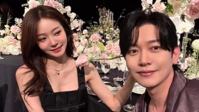 「10月結婚」カン・ギュンソン♥ユ・ハジン、14歳差の美男美女が初ツーショット公開！“ラブスタグラム”始動