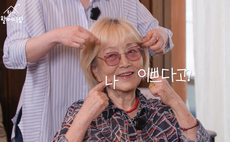 88歳キム・ヨンオク、ユーチューバーになり…衝撃の金髪イメチェン→「私、きれい？」愛嬌たっぷり