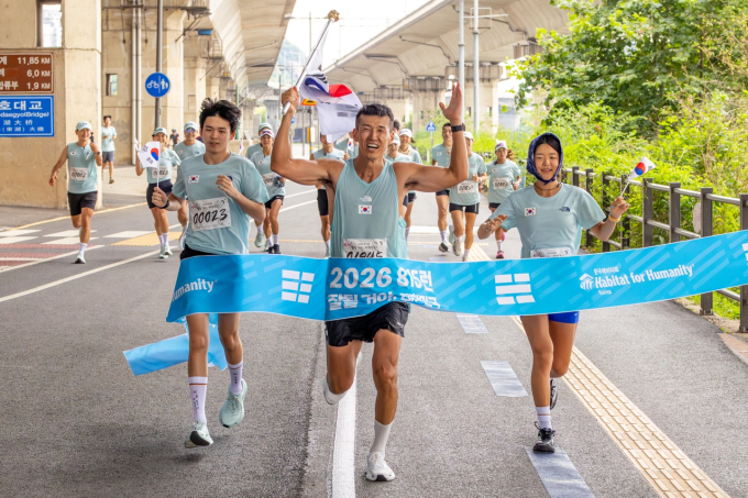 韓国ハビタット×ショーン、寄付マラソン「815ラン」を盛況のうちに終了