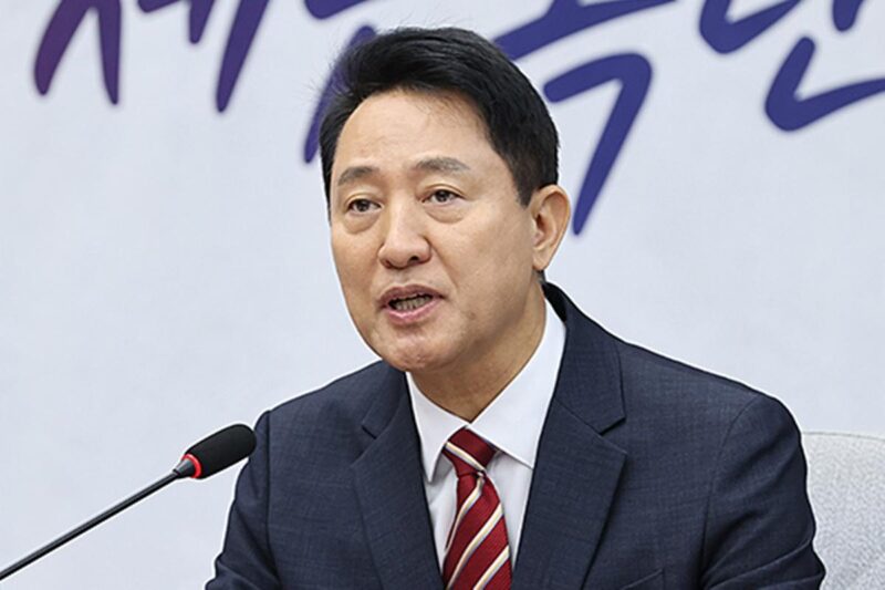 「黙れ」…呉世勲ソウル市長、李在明代表に最後通告