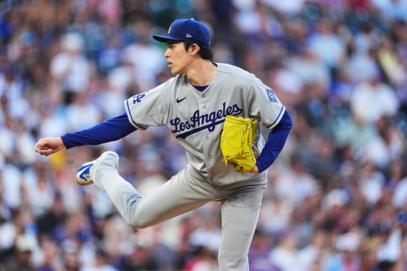 “急成長中”の佐々木朗希、ドジャース先発陣のラストピースへ！ロバーツ監督も「昨年より大きく進歩した」と絶賛