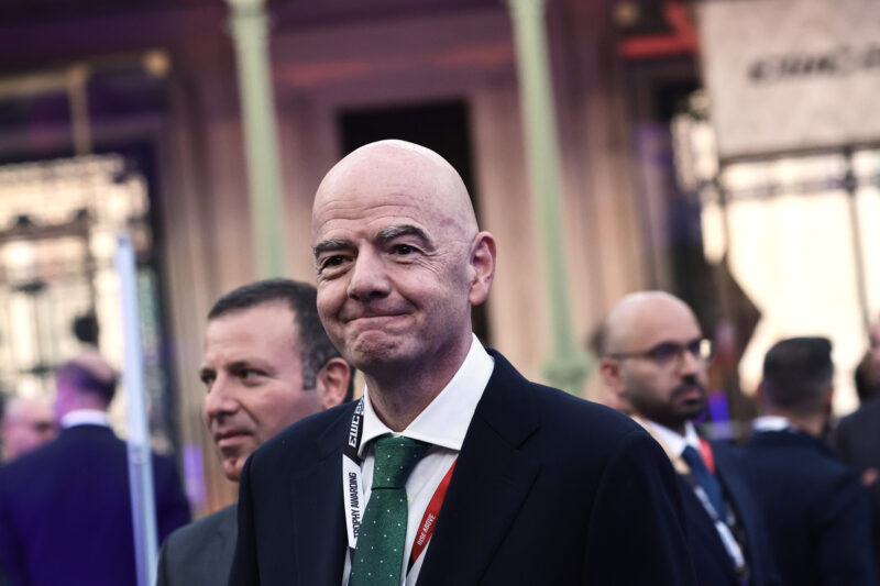 FIFAインファンティーノ会長、退陣圧力の中で「貧富の格差是正」を強調