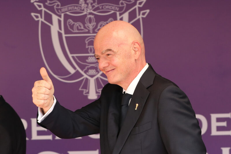 窮地に立つFIFAインファンティーノ会長、貧富の差是正を訴え「巨大国とそれ以外の格差を縮めるべき」