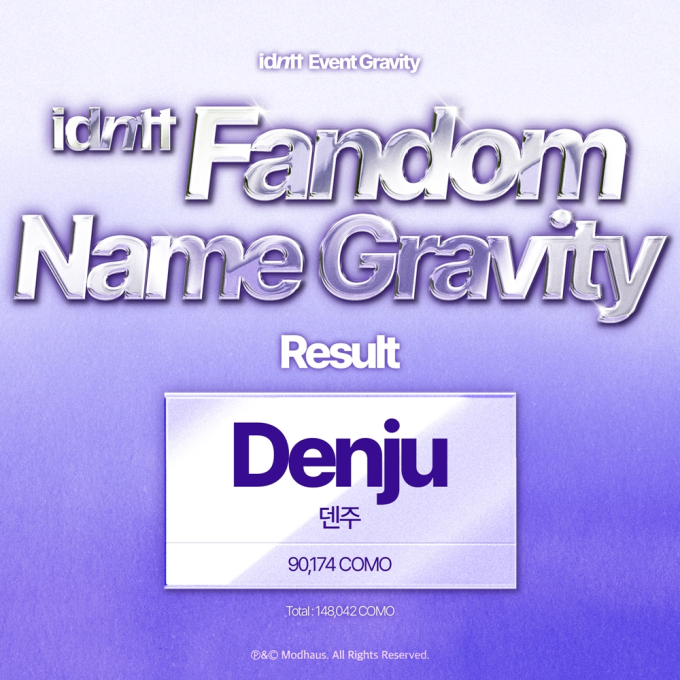 IDENTITY、新ファンネームは「デンジュ」に決定