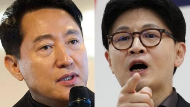 呉世勲ソウル市長と韓東勲代表が異例のタッグ　与党内で何が起きているのか