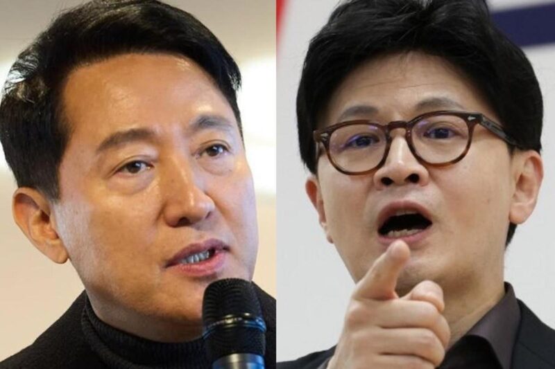 呉世勲ソウル市長と韓東勲代表が異例のタッグ 与党内で何が起きているのか
