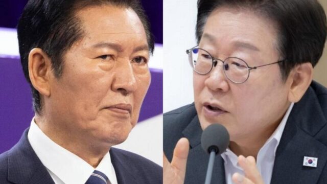 鄭清来氏、李在明氏の面前で…「不平と非難」と苦言