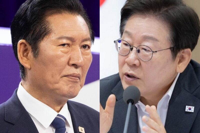 鄭清来氏、李在明氏の面前で…「不平と非難」と苦言