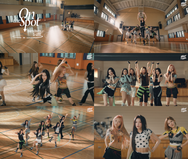 Hearts2Hearts、2ヶ月ぶりの“キレキレ群舞”…ノンストップ「15-LOVE」