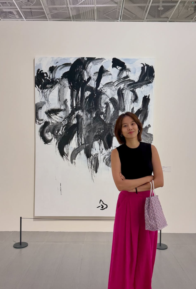 シングルマザーのチョ・ユニ、美術館で過ごす休日