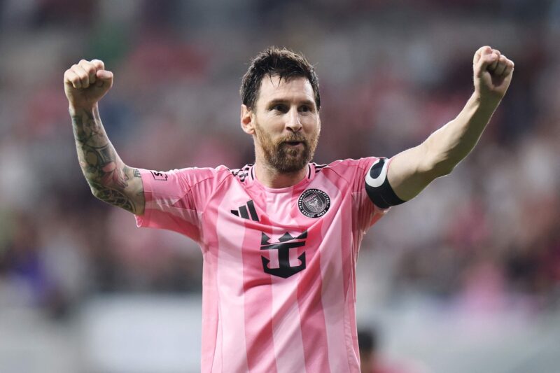 「サッカーの神」メッシが4ゴール1アシストのワンマンショー!マイアミが7-1大勝で2位浮上
