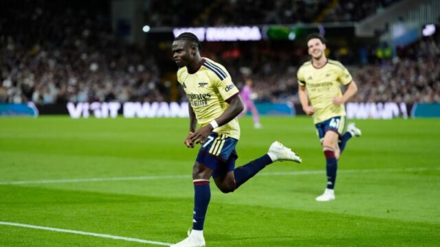 アーセナルが開幕2連勝！サカの決勝弾でヴィラを撃破、今季も圧倒的強さを証明