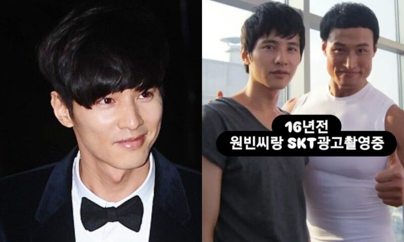 ’48세’ 원빈, 15년 전 앳된 미모 포착…회색 티 한장 입었을 뿐인데 화보인 줄 