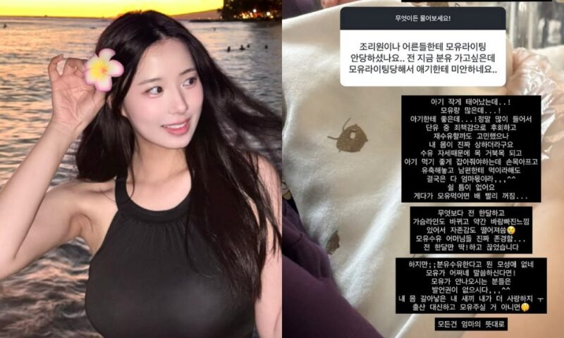 「チェ・ヒョンソクの娘」チェ・ヨンス、出産1ヶ月で断乳を告白…「母乳の代わりをくれるのでなければ口出ししないで」