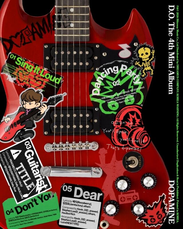 ド・ギョンスの『DOPAMINE』…タイトル曲は「Guitarist」