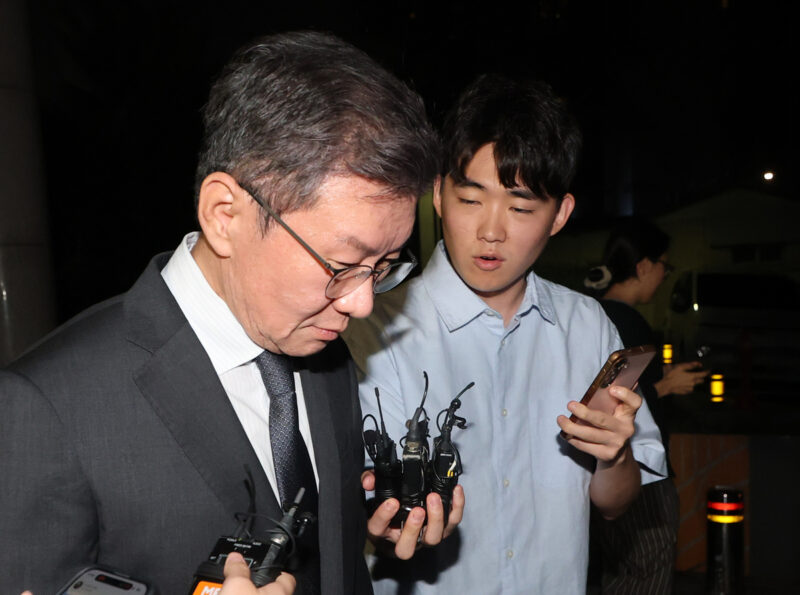 鄭夢奎氏、12時間の長時間聴取を終え報道陣に語った言葉とは…「選任への不当介入は一切ない」