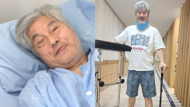 元俳優・韓志一、頸椎手術から43日目の奇跡…両足で立ち上がった感動の姿を公開