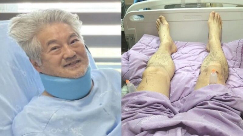 元俳優・韓志日、頸椎手術43日目で両足で立ち上がる「感動の瞬間」