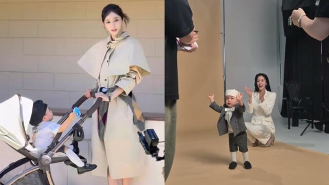 チェ・ヨンチョン、そっくりな息子ユダム君とグラビア撮影…あふれる才能に注目