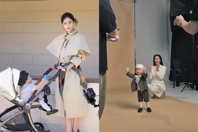 チェ・ヨンチョン、そっくりな息子ユダム君とグラビア撮影…あふれる才能に注目