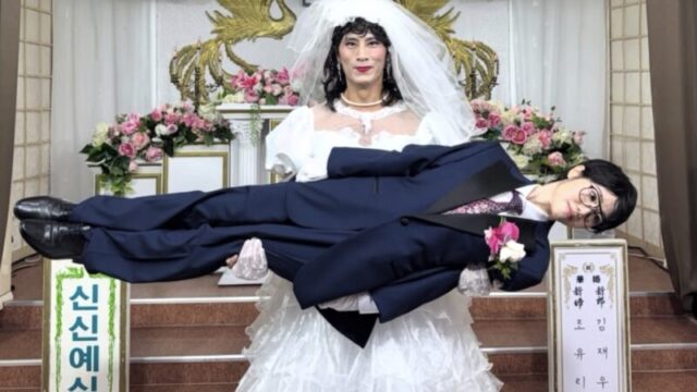 ウェディングドレス姿のキム・ジェウ？結婚13年目、ジョ・ユリ夫妻のユーモア溢れる新婚旅行劇