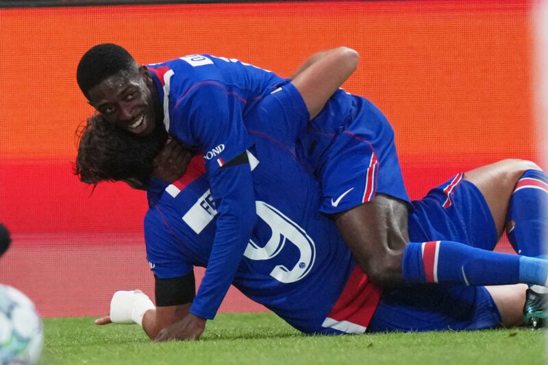 国内不振のPSG、欧州で覚醒！デンベレ2発＆フェラン圧巻ハットでブラチスラヴァに6-1大勝