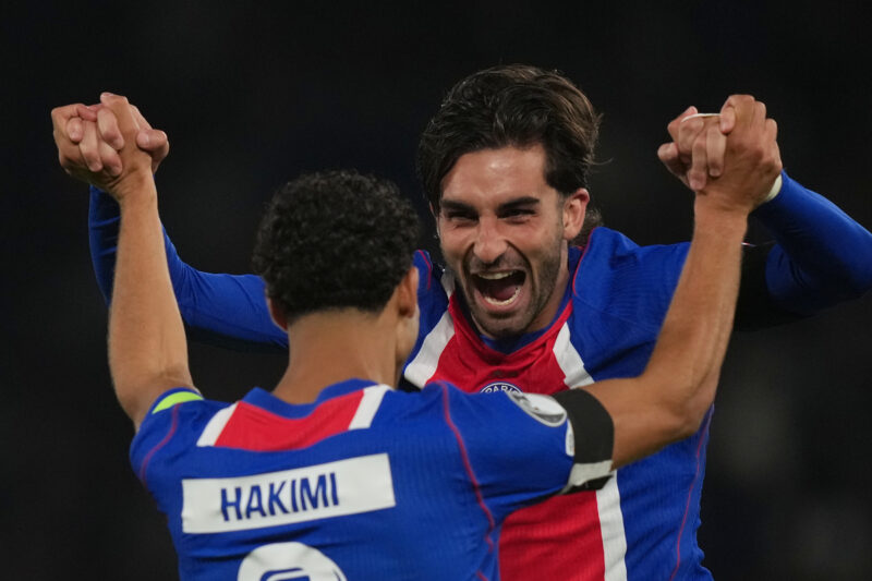 リーグ戦3戦未勝利のPSG、欧州では別格　デンベレ2発＆フェラン3発でブラチスラヴァに6-1大勝