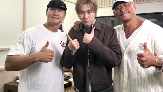 秋山成勲、キム・ジョングク＆ジコとの3ショットを公開！新番組出演と引退試合への意気込み