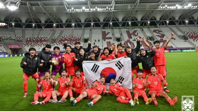 U-20女子韓国代表、崖っぷちから劇的逆転勝利で決勝トーナメント進出！次はアルゼンチンと8強を懸け激突