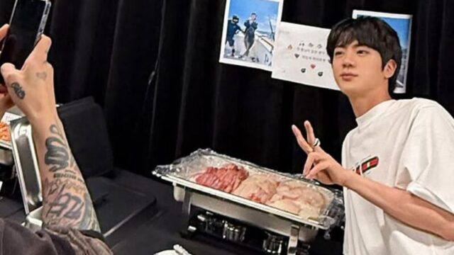 BTSのJIN、自ら釣ったヒラメとマグロをスタッフに差し入れ！温かい気遣いとメンバーとのユーモラスなやり取りが話題に