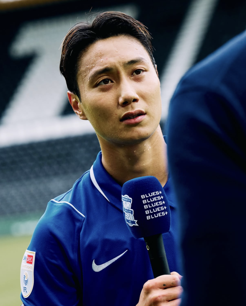 途中出場からわずか4分!白昇浩(ペク・スンホ)が逆転決勝弾で今季初ゴール、バーミンガムは2-1で逆転勝利