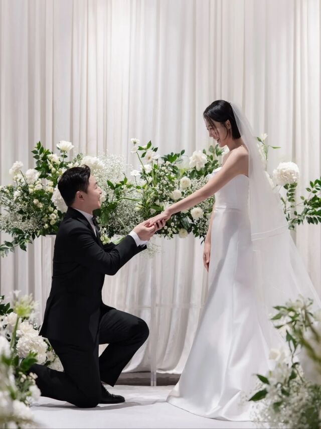 23期オクスン、会計士・ミスター강と12日結婚「最高に感謝し、幸せ」