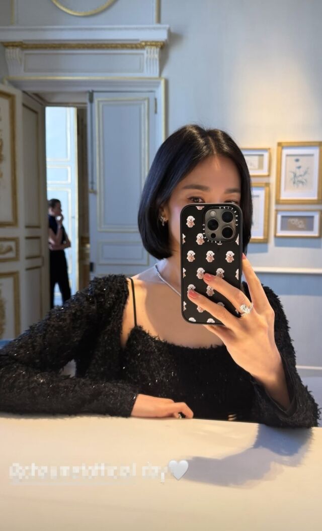 45歳の宋慧教、ボブヘアより驚きの変化…3カラットダイヤは「お問い合わせください」