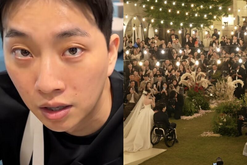 「車椅子のインフルエンサー」パク・ウィ、結婚式動画をめぐる新たな議論とKTX騒動以降に続くネット上の過熱報道