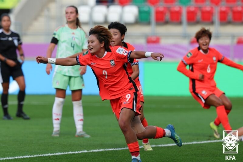 U-20女子W杯、韓国はベスト4進出ならず…イタリアに1-3で敗戦