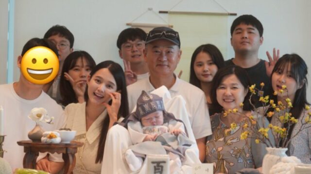 ナム・ボラ、息子の百日祝いを公開！13人きょうだいの長女が語る育児の感慨