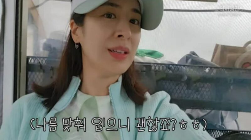 「ジュンモ♥」민혜연, 168cm·48kg 몸매로 12세 어린이 옷 착용…「길이가 좀 짧다」