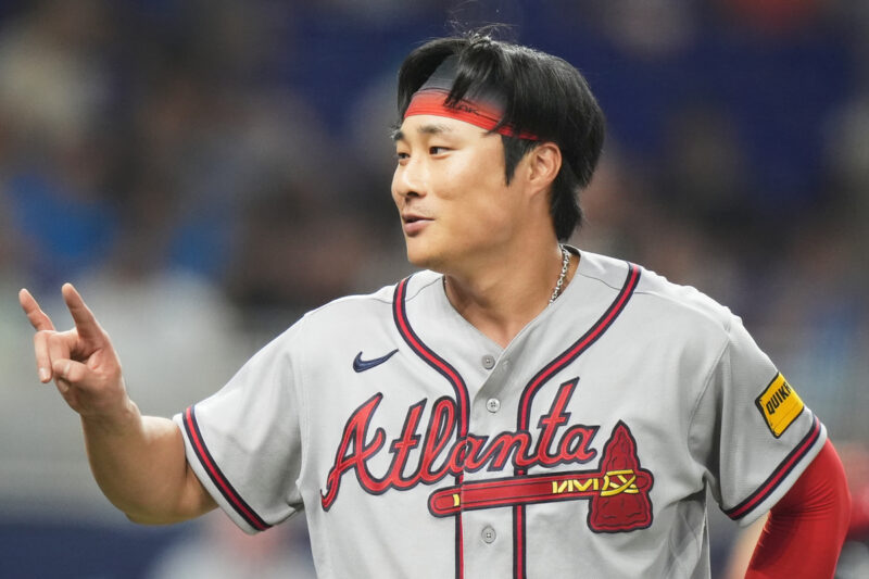 MLBブレーブス金河成、2年ぶりの三塁打＆今季初のマルチ得点を記録
