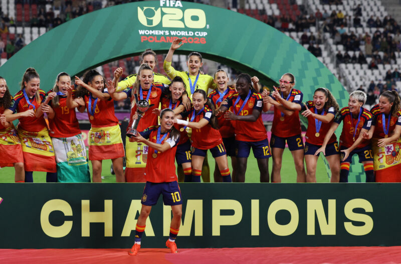 U-20女子W杯でスペインが劇的勝利、北朝鮮の堅守を破り大会制覇