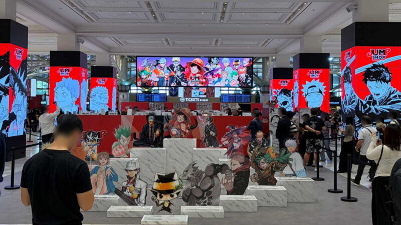 「ワンピ・ナルト・ブリーチ」は基本、大先輩「ドラゴンボール」のポップアップまで？