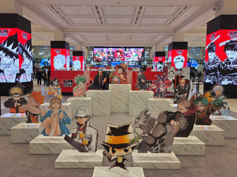 「ワンピ・ナルト・ブリーチ」は基本、大先輩「ドラゴンボール」のポップアップまで？