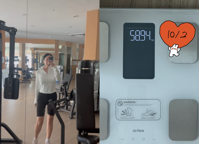 元KBSアナのパク・ジユン、徹底した自己管理で「58.9kg」をマーク！愛娘とのヘルシーな日常や独自の美容ルーティンを公開