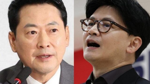 張東赫氏と韓東勲氏が激突…「正面対決」へ