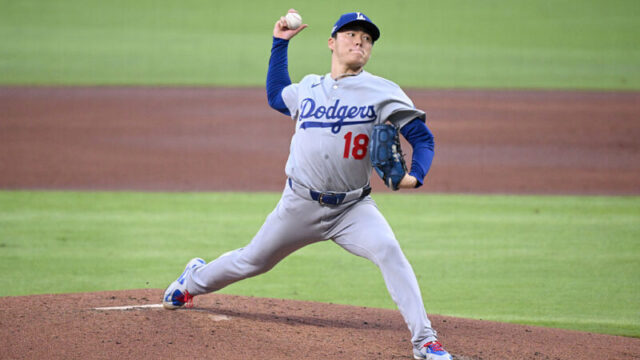 ドジャース山本由伸がNLDSで快投！7回1失点10奪三振でエース対決を制しシリーズ王手に貢献