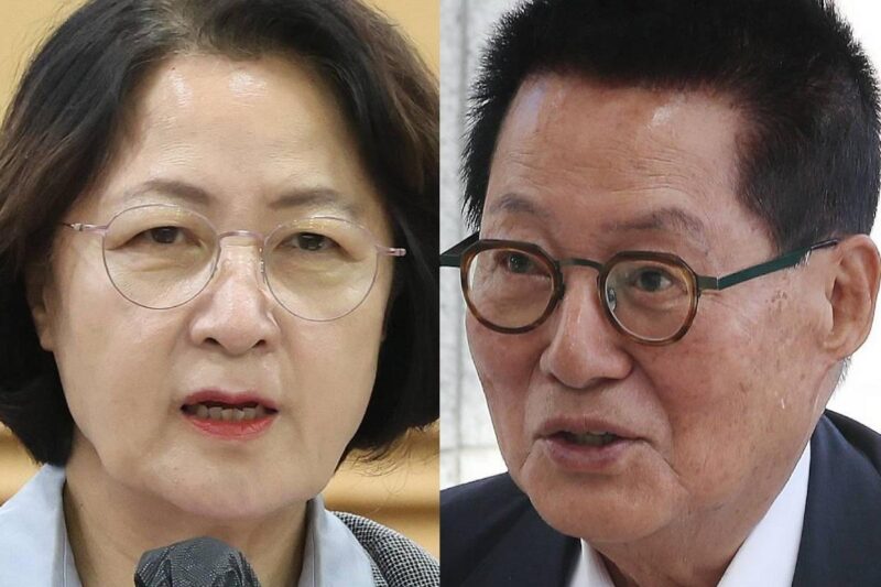 「叩くべきだ」…朴智元氏、秋美愛氏に向けた「警告」