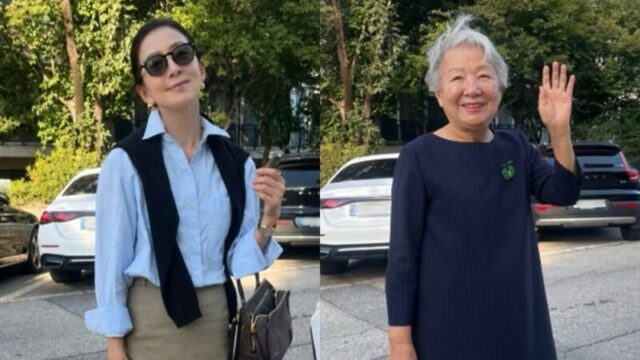 キム・ヒエ、86歳の母とのツーショット公開で話題に…「老化論争」を跳ね返す優雅な日常