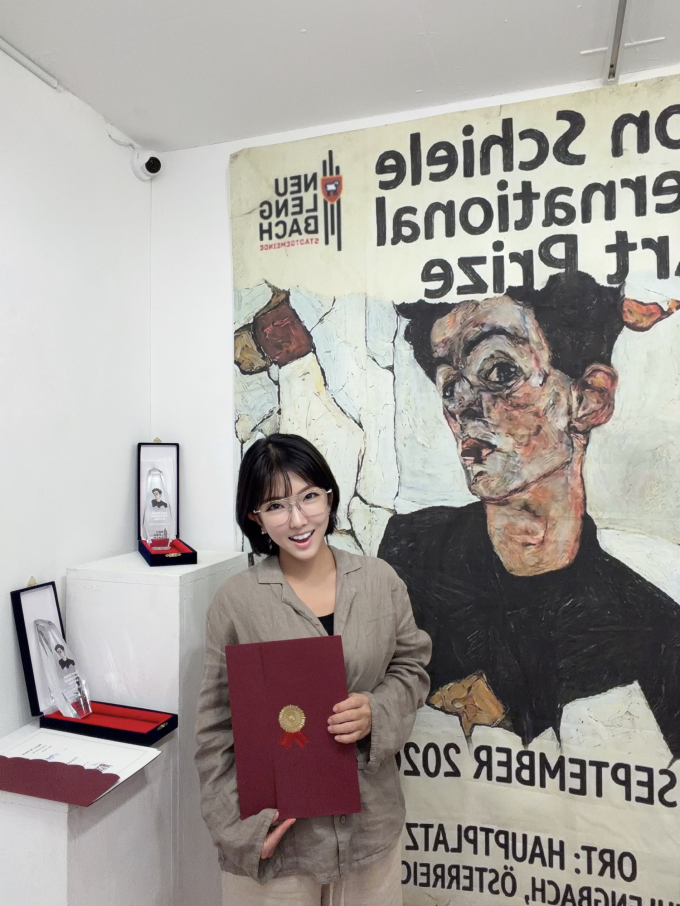 アーティスト・タン氏、エゴン・シーレ国際アート・プライズで優秀作家賞を受賞　海外展示で全作品完売の快挙