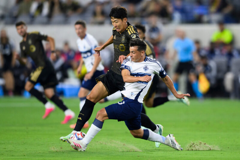 退場誘発に枠内シュート2本も…ソン・フンミン、LAFCはバンクーバーと1-1ドローで4戦勝ちなし